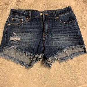 Just USA | Dark Wash Denim Shorts